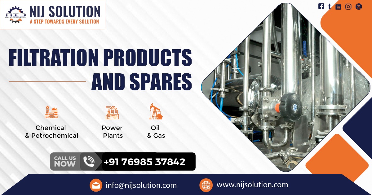 Supplier of Filtration Products and Spares in Ludhiana