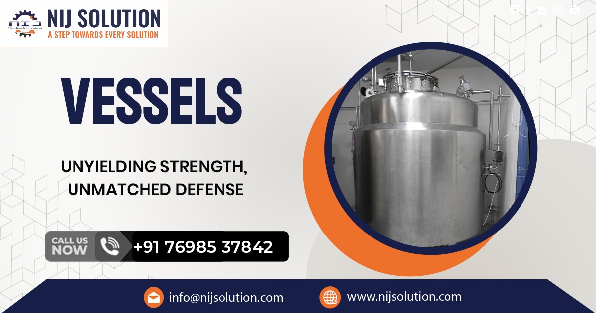 Supplier of Industrial Vessel in Ludhiana