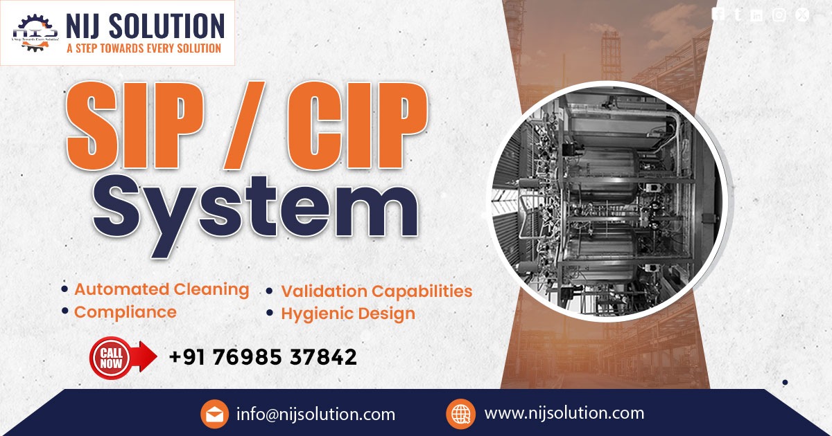 Supplier of CIP and SIP System in Pithampur