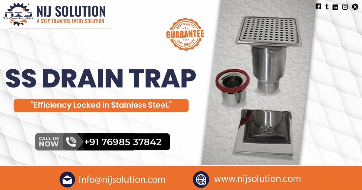 Stainless Steel Drain Trap in Gwalior