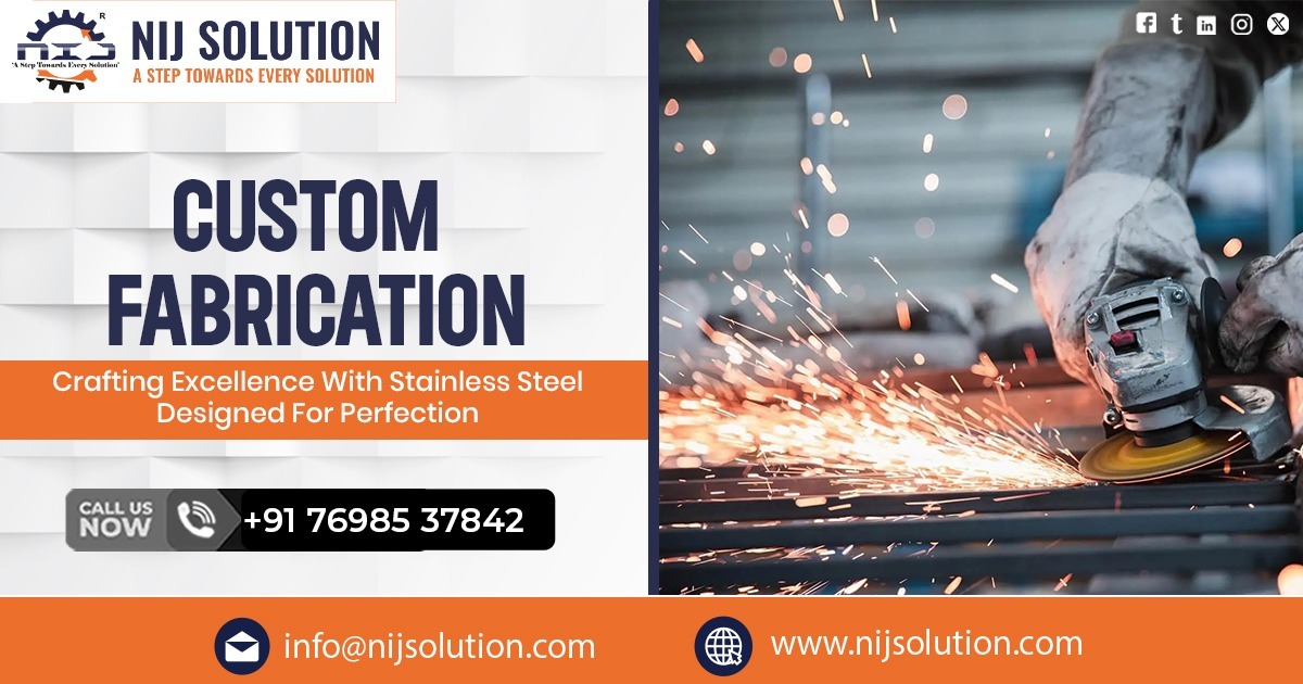 Precision Custom Fabrication Services in Visakhapatnam