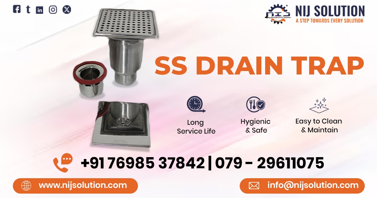 Stainless Steel Drain Trap in Kochi