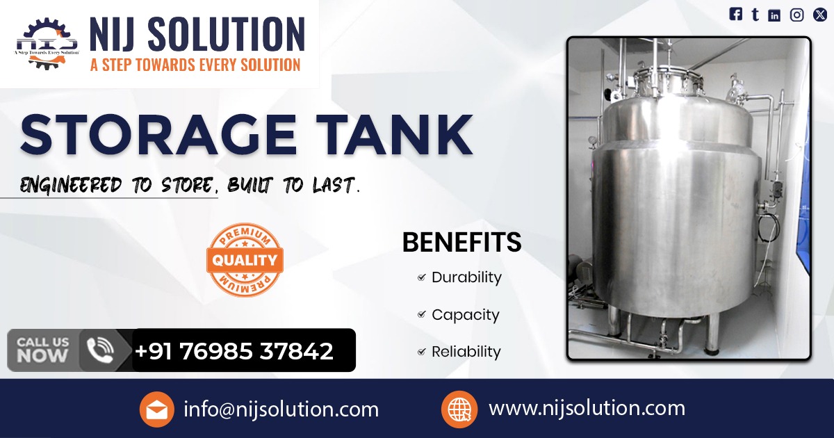 Storage Tank Supplier in Raipur