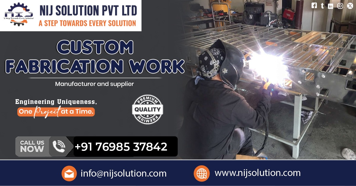 Custom Fabrication Work in Warangal