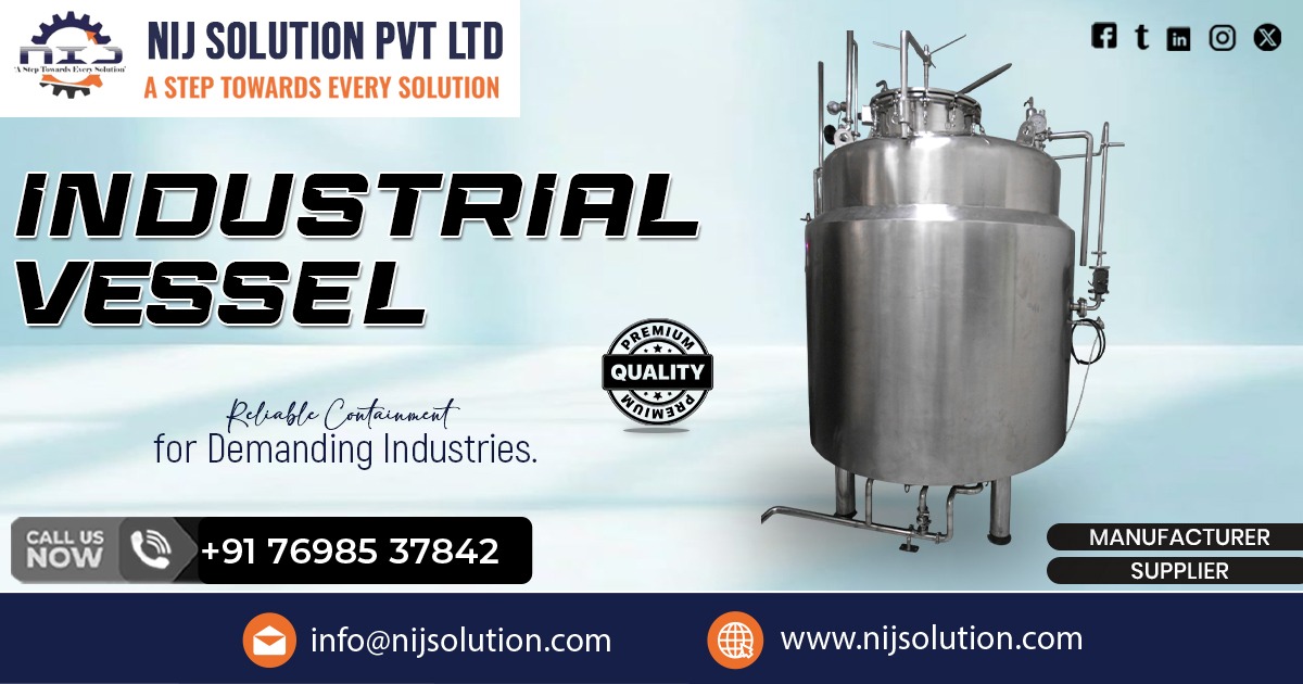 Industrial Pressure Vessel in Raipur