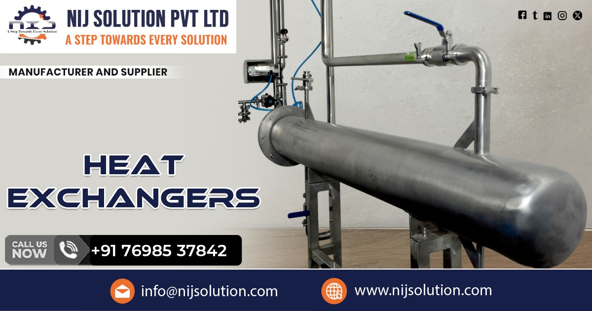Supplier of Heat Exchanger in Raipur