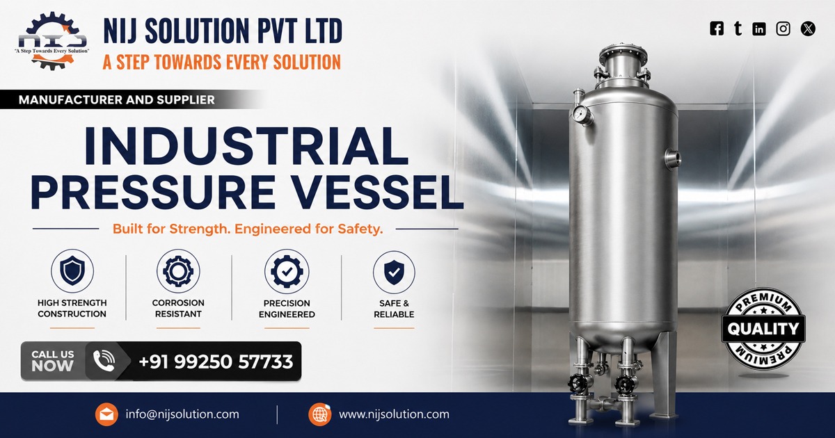 Industrial Pressure Vessels Manufacturer in Madhya Pradesh