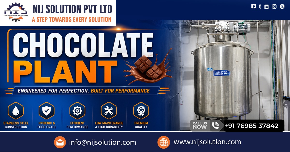 Premium Chocolate Plant In Pune manufacturing machine