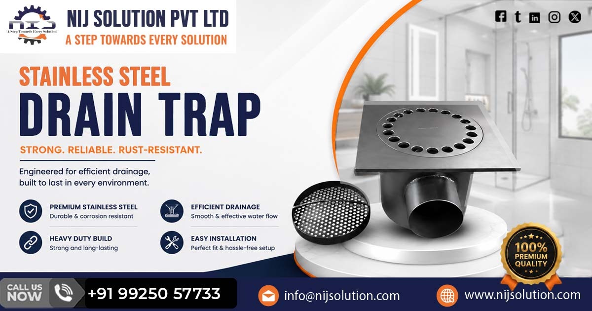 Top Stainless Steel Drain Trap Suppliers in Madhya Pradesh