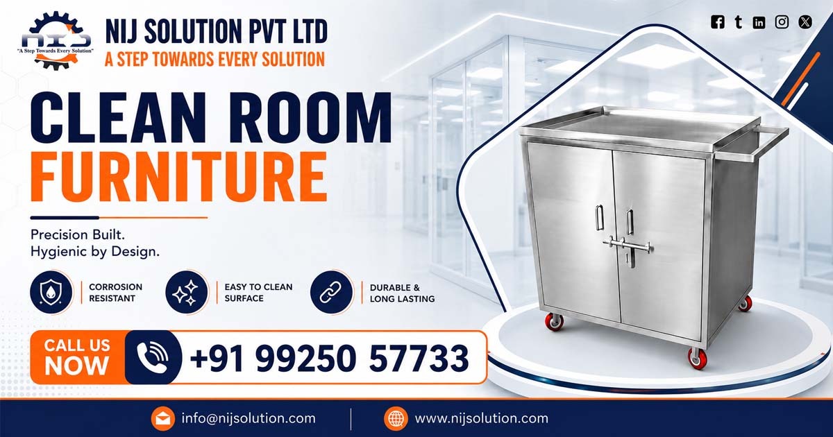 Clean Room Furniture Supplier In Chhattisgarh