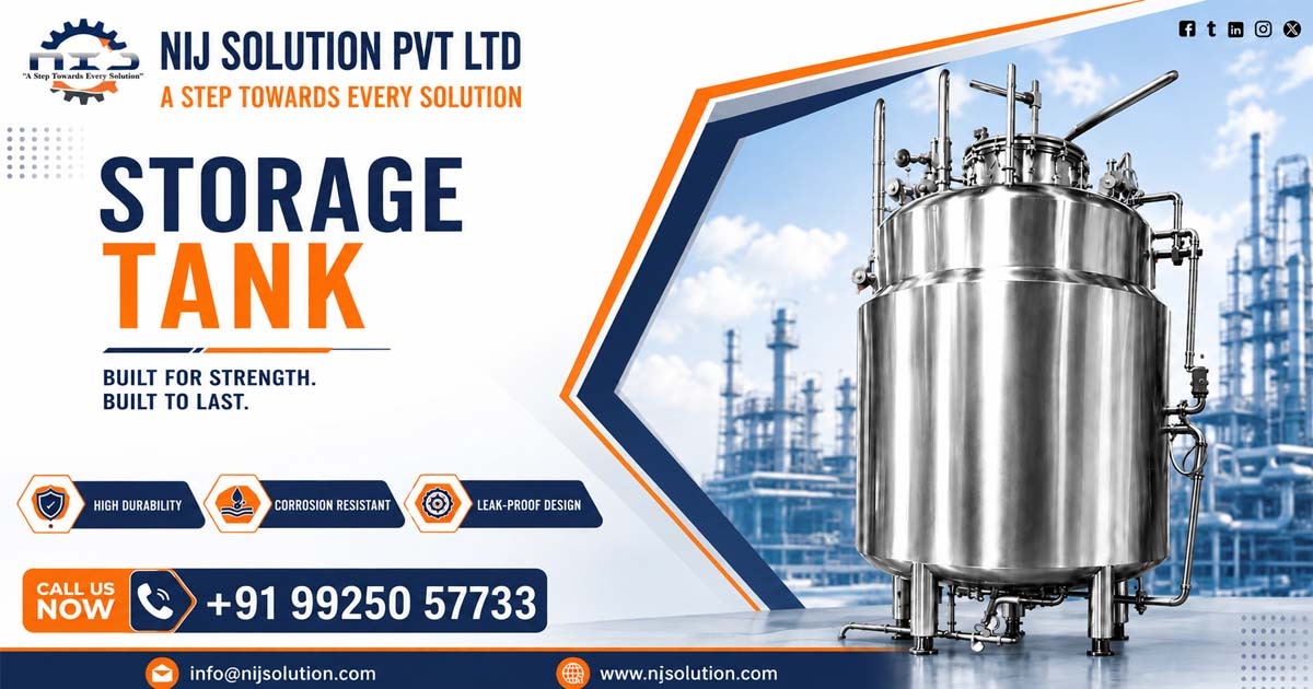 Stainless Steel Storage Tank Supplier In Goa