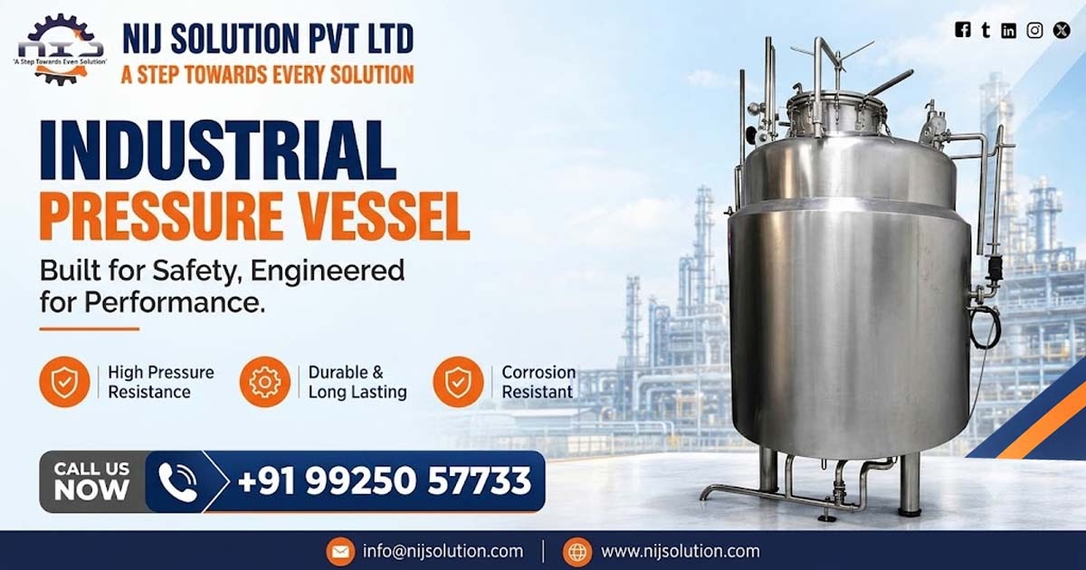 Industrial Pressure Vessel Supplier In Haryana