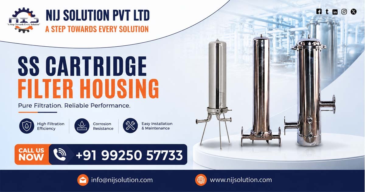 SS Cartridge Filter Housing Supplier In Nagaland