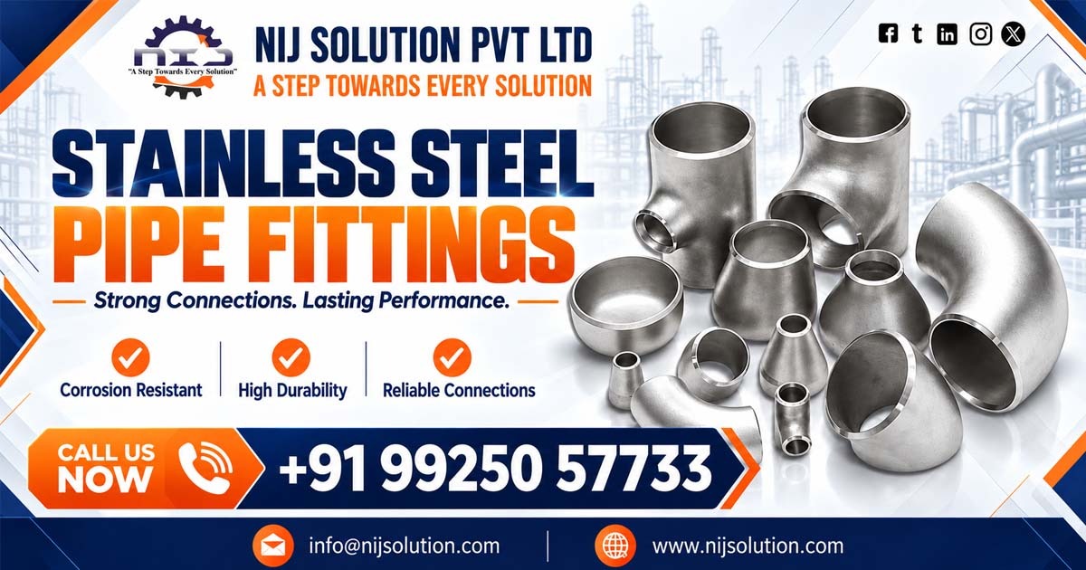 Stainless Steel Pipe Fittings Supplier In Arunachal Pradesh