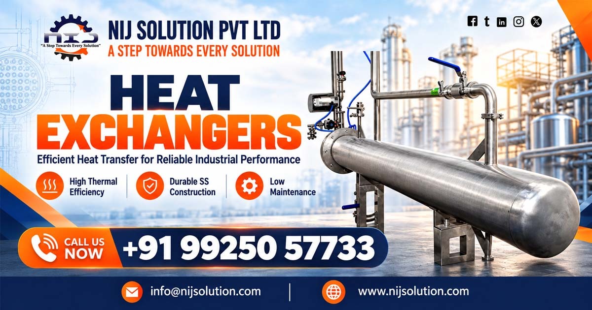 Heat Exchangers Supplier In Uttar Pradesh